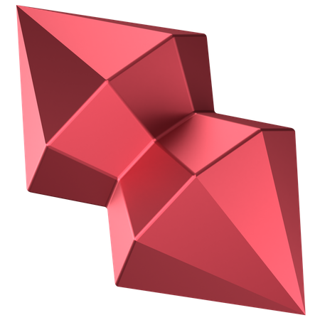 Forma abstrata de cone  3D Icon