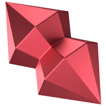 Forma abstrata de cone  3D Icon