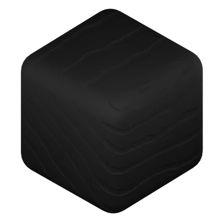 Forma abstrata de cubo  3D Icon