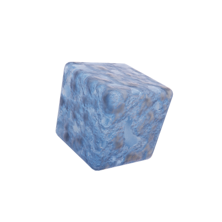 Forma abstrata de cubo  3D Icon