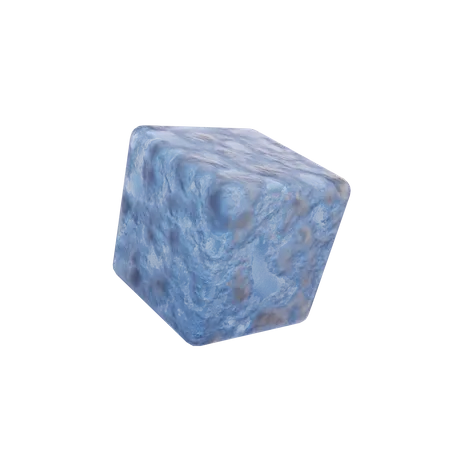 Forma abstrata de cubo  3D Icon