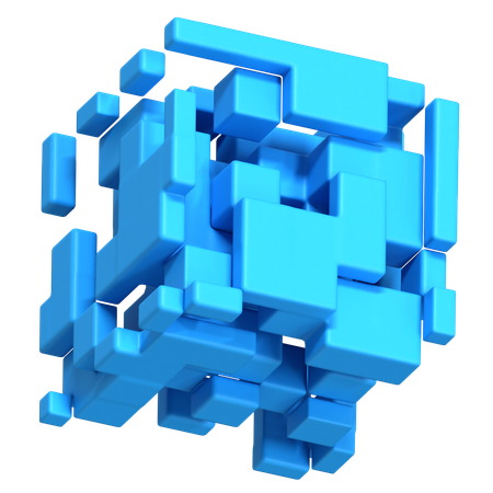 Forma compleja  3D Icon