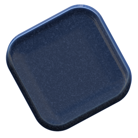 Forma cuadrada  3D Icon