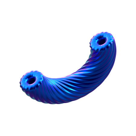 Forma de anillo  3D Icon