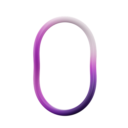 Forma de anillo cero  3D Icon