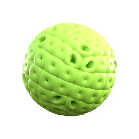 Forma de bola abstracta  3D Icon