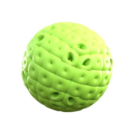 Forma de bola abstracta  3D Icon