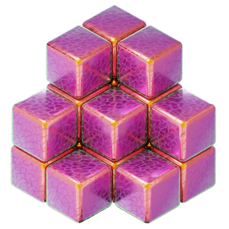 Forma de caja  3D Icon