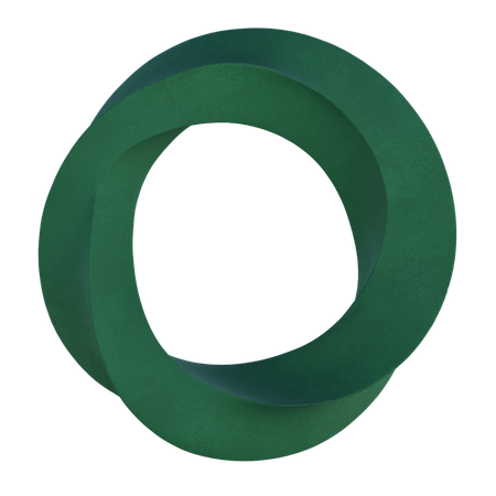 Figura circular  3D Icon