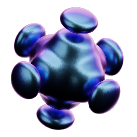 Forma de coroa  3D Icon
