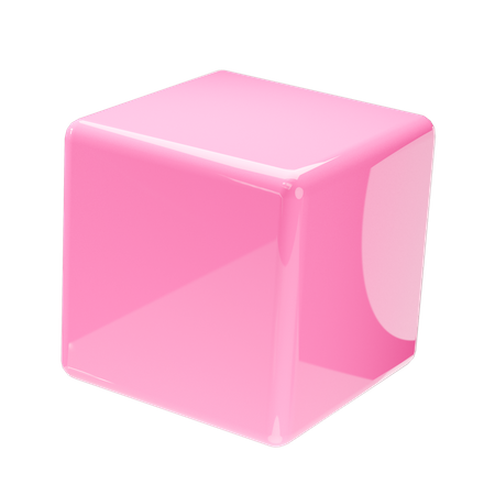 Forma de cubo  3D Icon