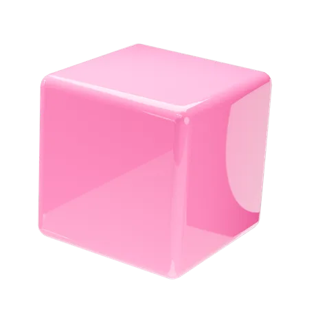 Forma de cubo  3D Icon