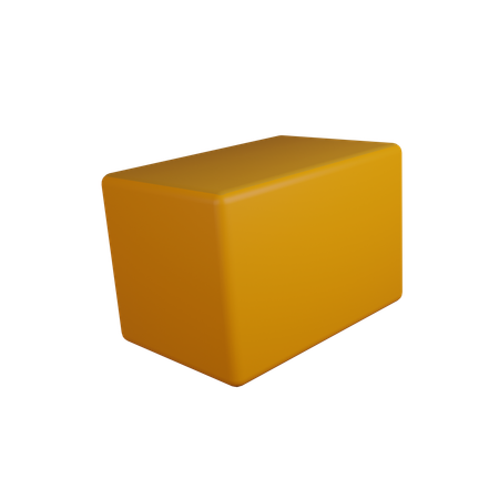 Forma de cuboide  3D Icon