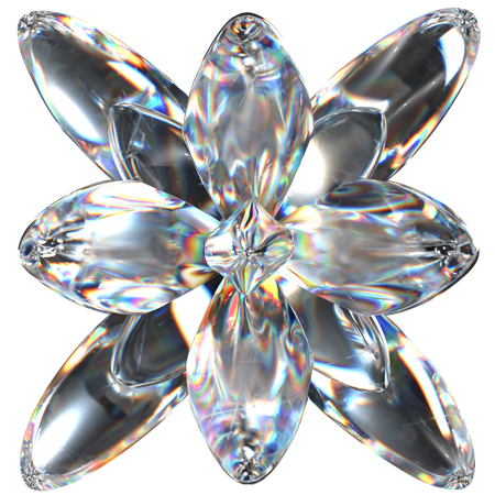 Forma de diamante  3D Icon