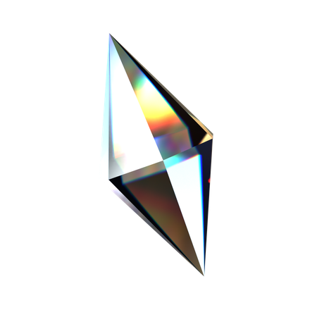 Forma de diamante  3D Icon