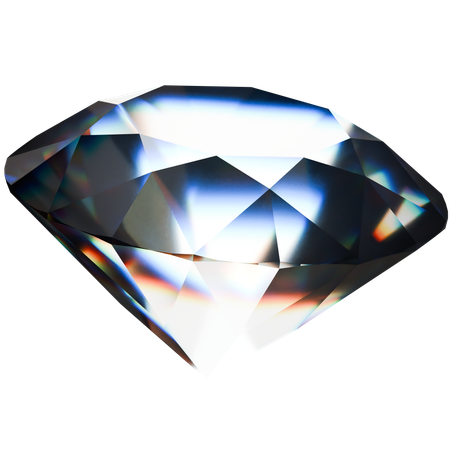 Forma de diamante  3D Icon