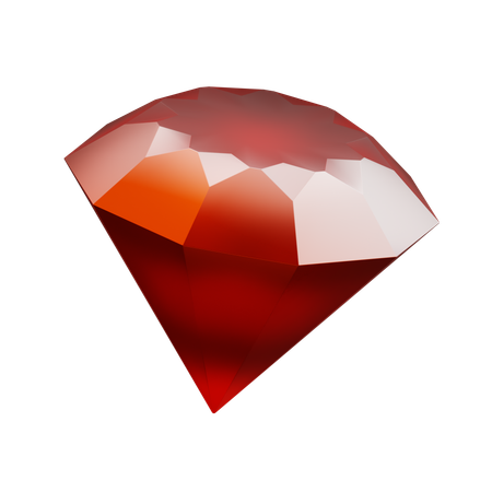 Forma de diamante  3D Icon