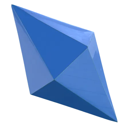 Forma de diamante  3D Icon