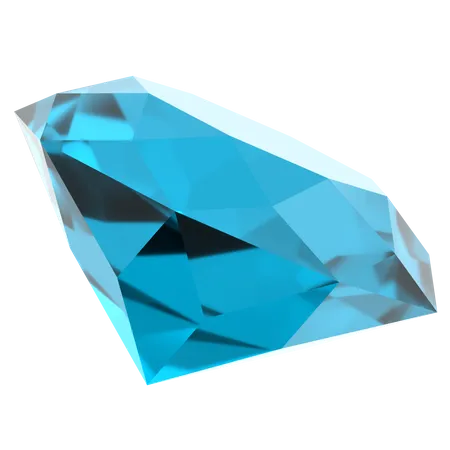 Forma de diamante  3D Icon