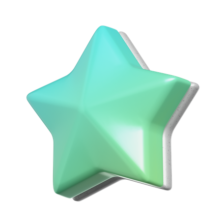 Forma de estrela  3D Icon