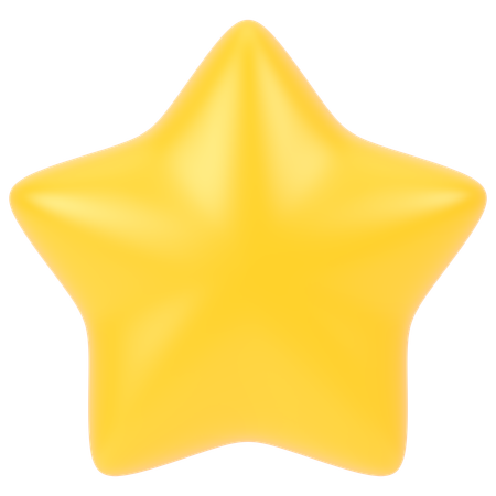 Forma de estrela  3D Icon