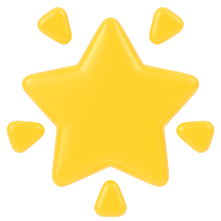 Forma de estrela  3D Icon