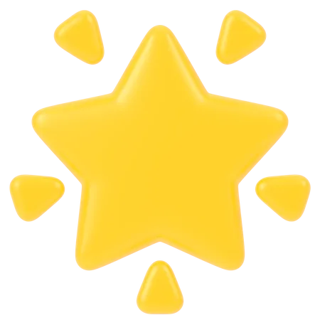 Forma de estrela  3D Icon