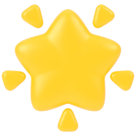 Forma de estrela  3D Icon