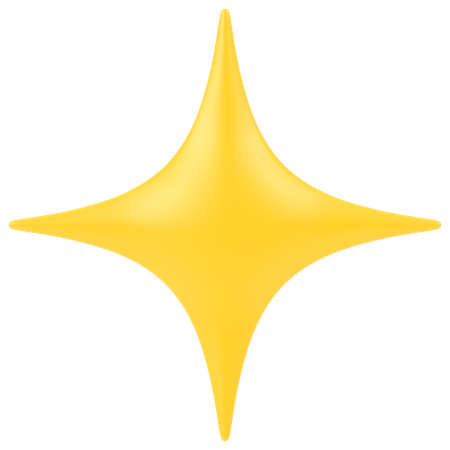 Forma de estrela  3D Icon