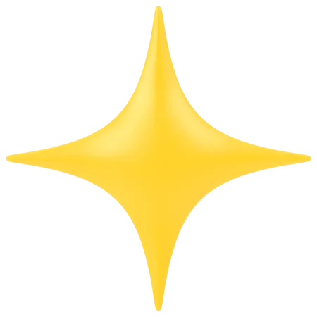 Forma de estrela  3D Icon