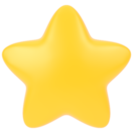 Forma de estrela  3D Icon