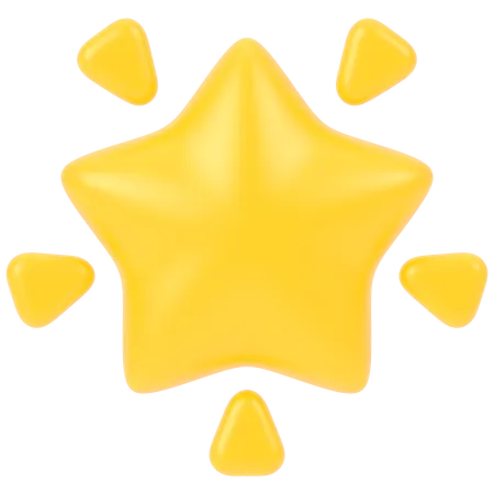 Forma de estrela  3D Icon