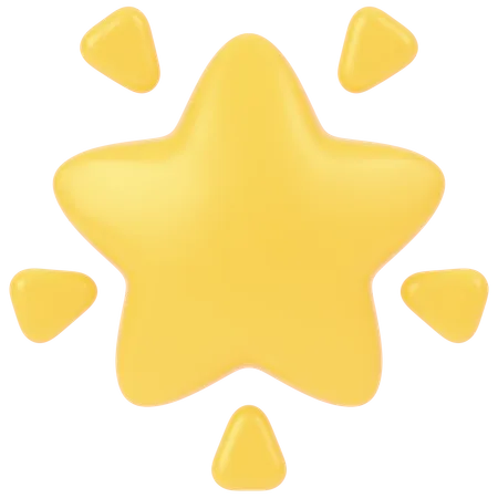 Forma de estrela  3D Icon