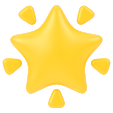 Forma de estrela  3D Icon