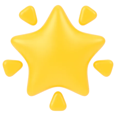 Forma de estrela  3D Icon