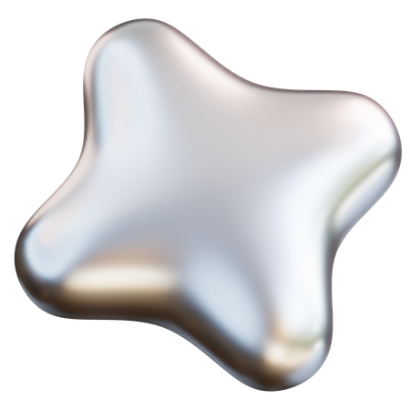 Forma de estrella  3D Icon