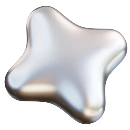 Forma de estrella  3D Icon