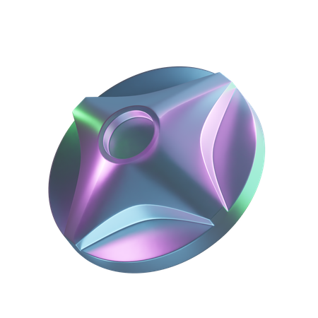 Forma de estrella  3D Icon