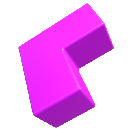 Forma de flecha  3D Icon