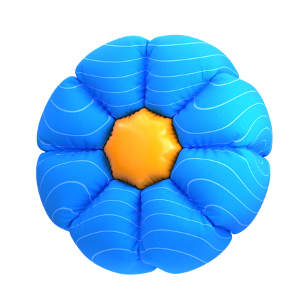 Forma de flor  3D Icon