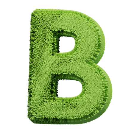 Forma de hierba B  3D Icon