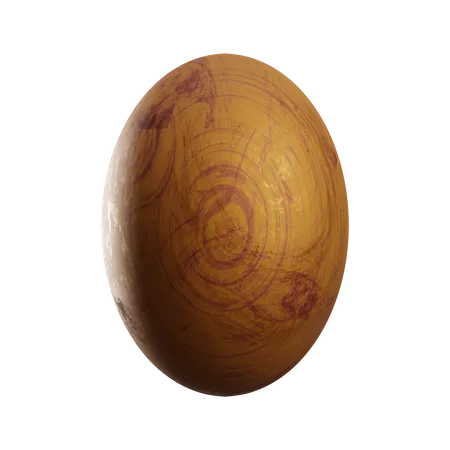 Forma de huevo  3D Illustration