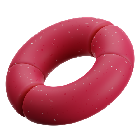 Forma de donut  3D Icon