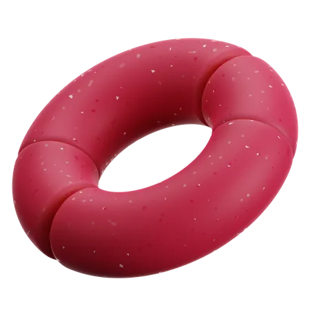 Forma de donut  3D Icon