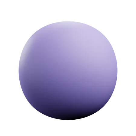 Forma de esfera  3D Icon