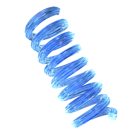 Forma de espiral  3D Icon