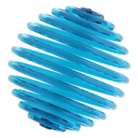 Forma de espiral  3D Icon