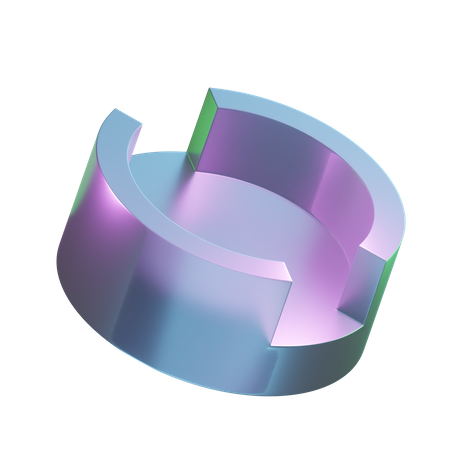Forma mecanica  3D Icon