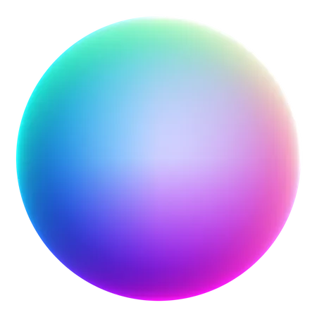 Forma 3 D Multicolor Geometrica Abstracta 3D Icon