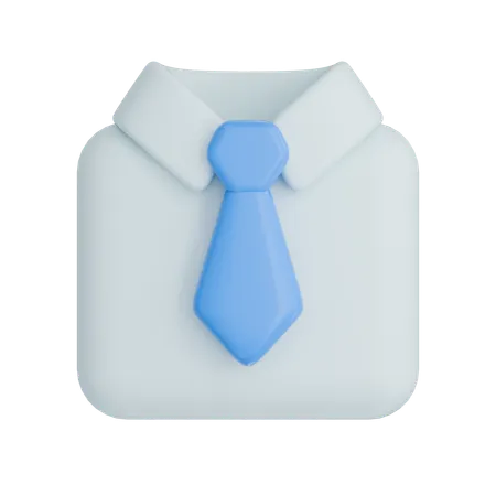 Formal Shirt  3D Icon